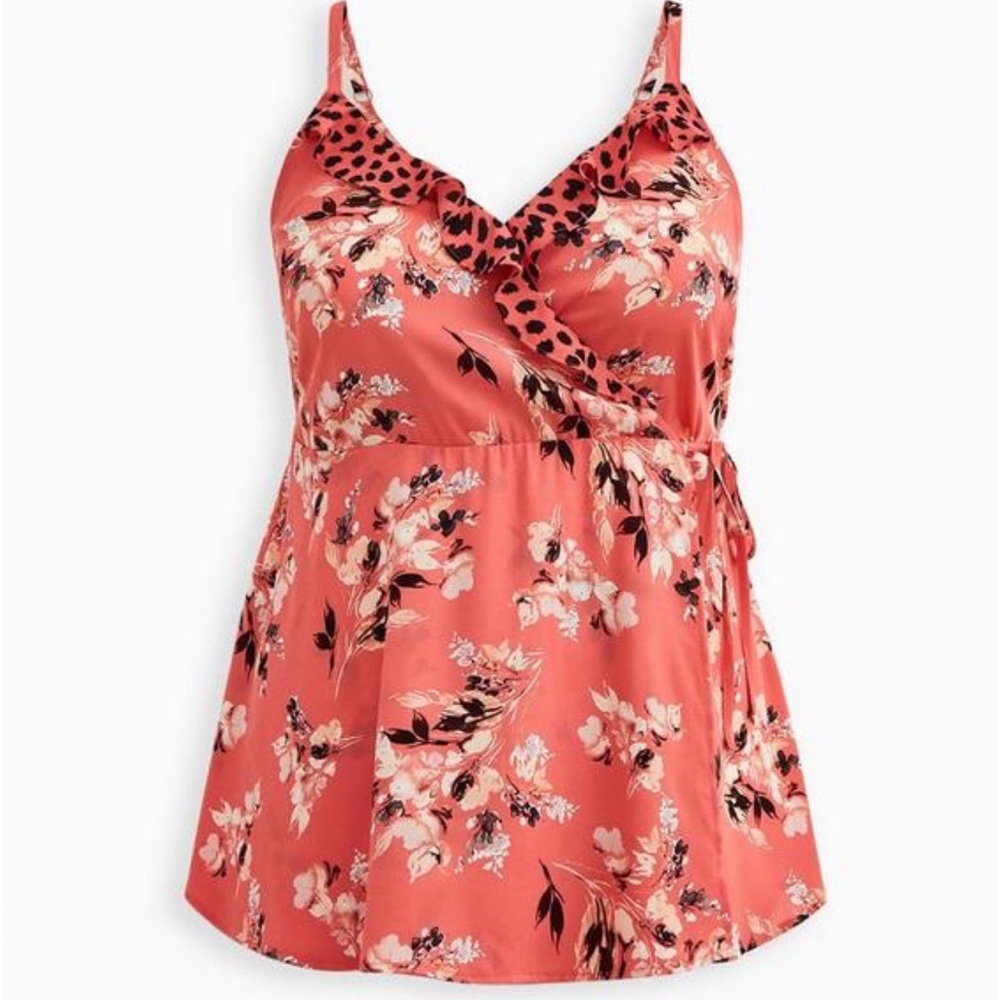 Torrid Georgette Ruffle Front Cami - Picture 2 of 3